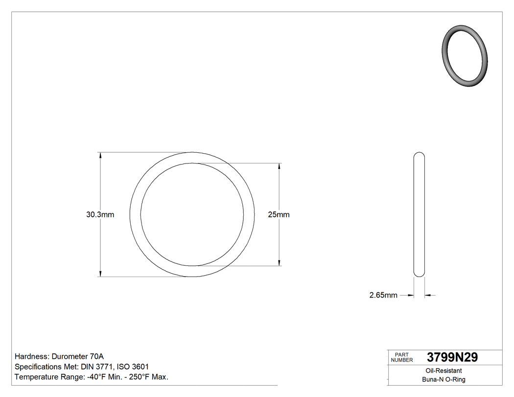 Technical drawing - 3799N29
